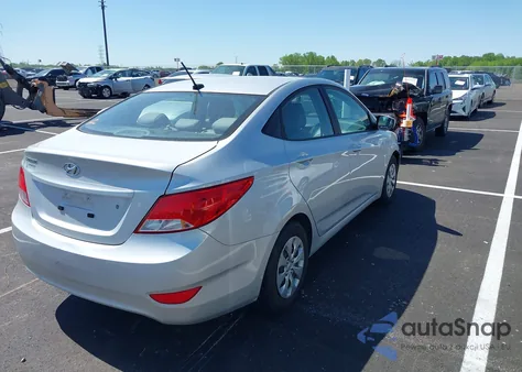 2017 Hyundai Accent Se z USA, uszkodzony, nr VIN KMHCT4AE8HU240676